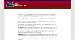 Desktop Screenshot of mediaenterprisesinc.com